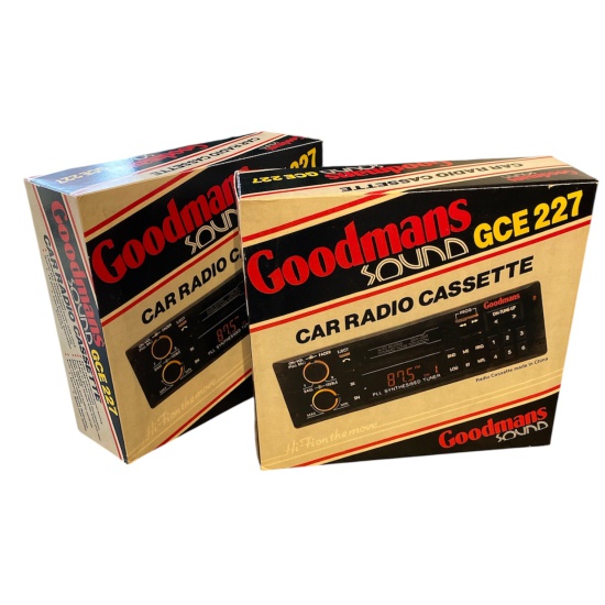 Goodmans Car Stereo - GCE227 - Repro Boxes