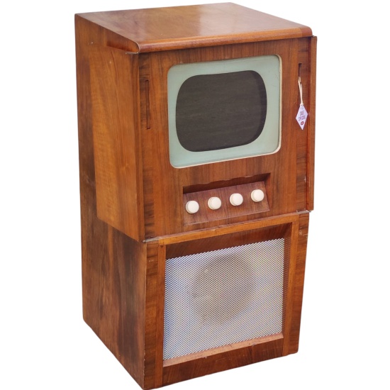 50's Tall Cabinet TV (Camera Friendly)
