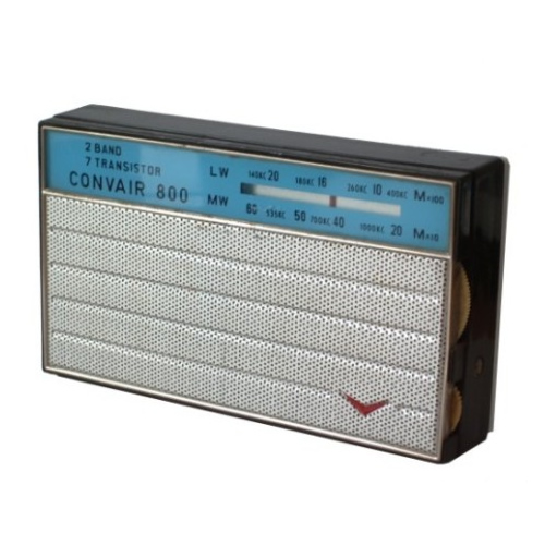 Convair 800 Transistor Radio