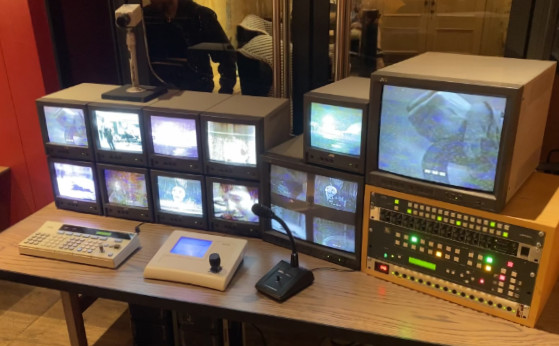 CCTV Desk for Filming