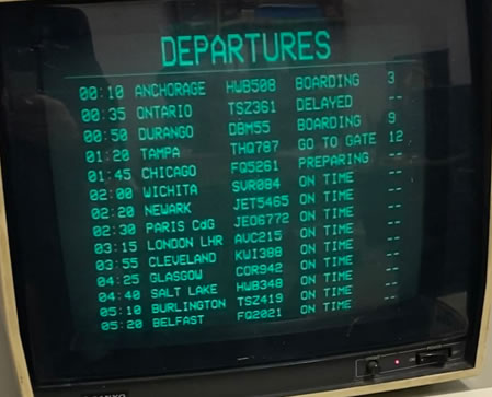 Vintage Green Screen Monitor