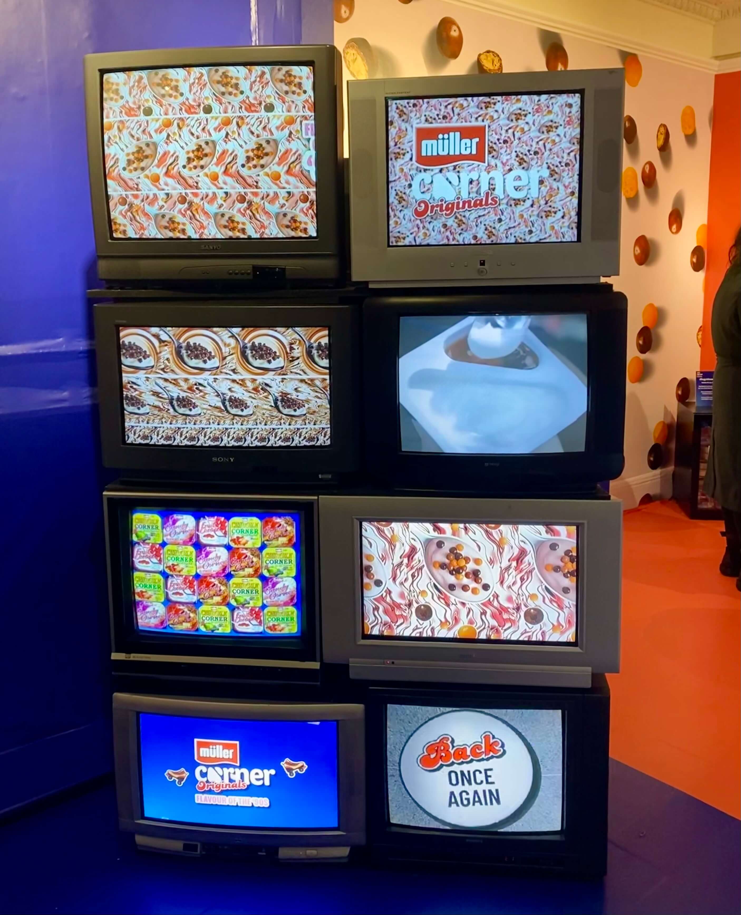 Vintage TV Stack Using 4:3 and WideScreen CRT Televisions