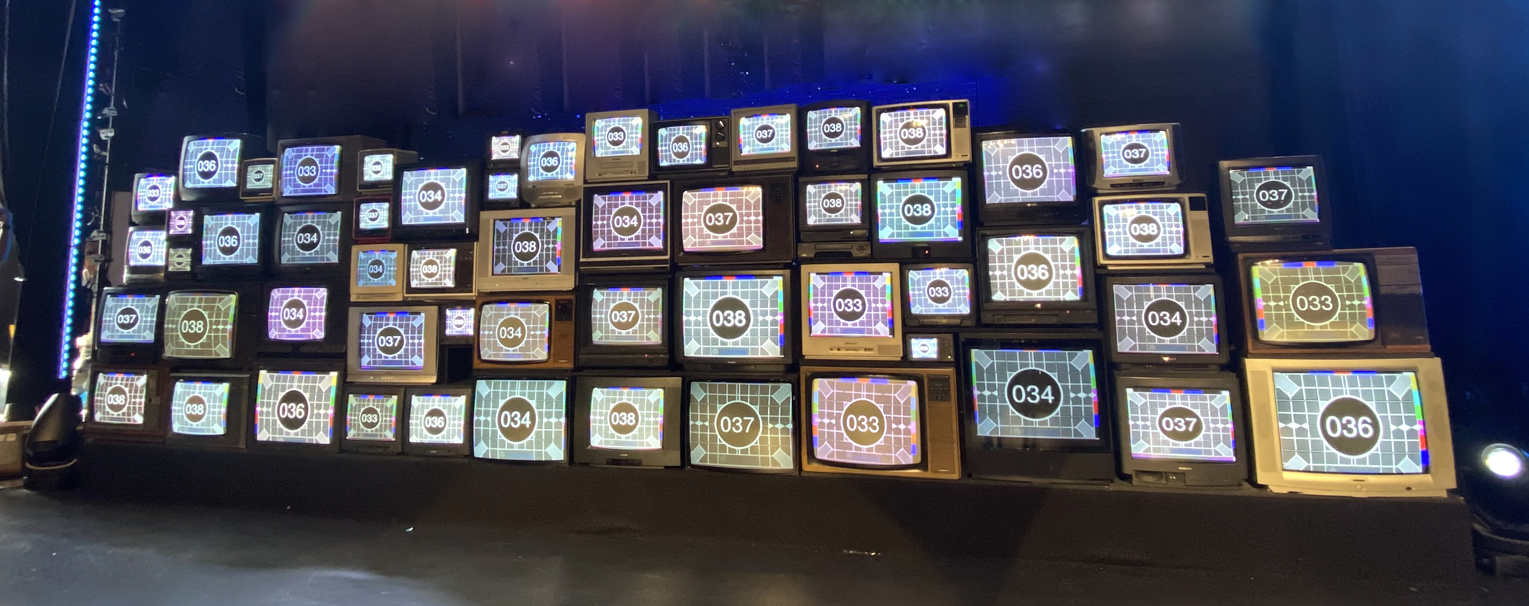 TV Stack for Stage Show