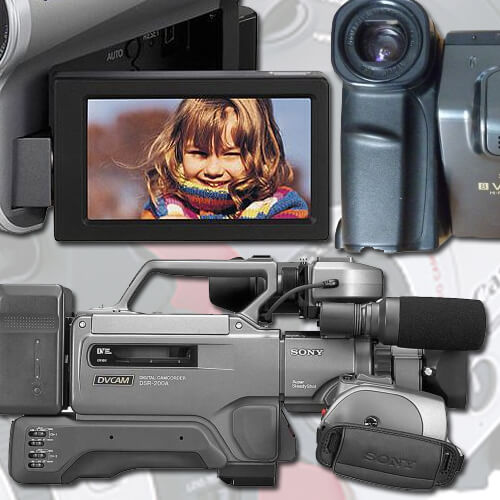 Working Vintage Video Cameras