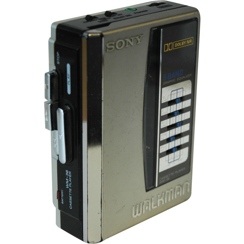 Prop Hire - Sony Walkman WM-36 Cassette Player - Eighties (1987