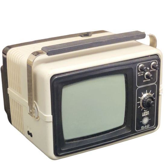 Picture of Vintage Technology Prop Store   Vintage Television Props   Vega 542 Portable Television