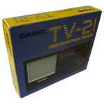 Image of Vintage Technology Prop Store   Vintage Television Props   Casio TV-21 Liquid Crystal Pocket Television