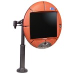 Image of Vintage Technology Prop Store   Office Equipment   Computer Props   Computer Monitors   Basketball 15