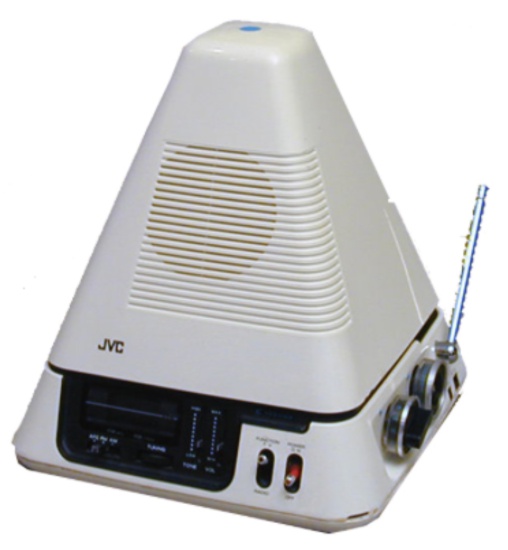Picture of Vintage Technology Prop Store   Vintage Television Props   JVC Video Capsule TV/Radio 