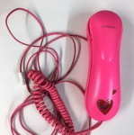 Picture of Vintage Technology Prop Store   Office Equipment   Retro Telephones   BT Duet 20 (Pink)