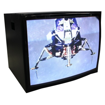 Picture of Vintage Technology Prop Store   Vintage Television Props   Exhibition Cube Monitor 28