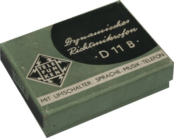 Picture of Vintage Technology Prop Store   Hi-Fi Props   Telefunken Microphone D11B