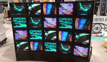 Picture of Credits   CRT Video Wall for Shop Installations