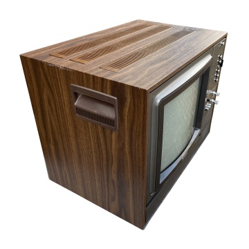 Picture of Vintage Technology Prop Store   Vintage Television Props   Sony CVM-1350UB TV (Wooden Case)