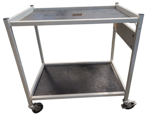 Picture of Vintage Technology Prop Store   Vintage Television Props   Early 70s Mobile Equipment Trolley