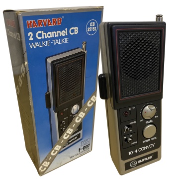 Picture of Vintage Technology Prop Store   Radio and Comms   Harvard F-007 Walkie Talkie CB Radio