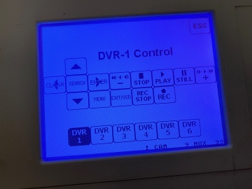 Additional Picture of Vintage Technology Prop Store   Surveillance & CCTV   CCTV Touch Screen Control Panel with Joystick