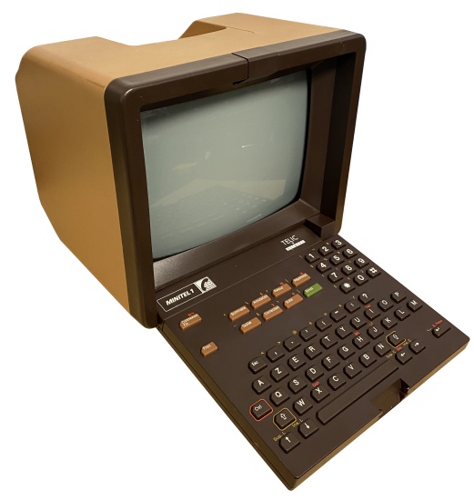 Picture of Vintage Technology Prop Store   Office Equipment   Computer Props   Alcatel TELIC-1 Minitel 1 Terminal