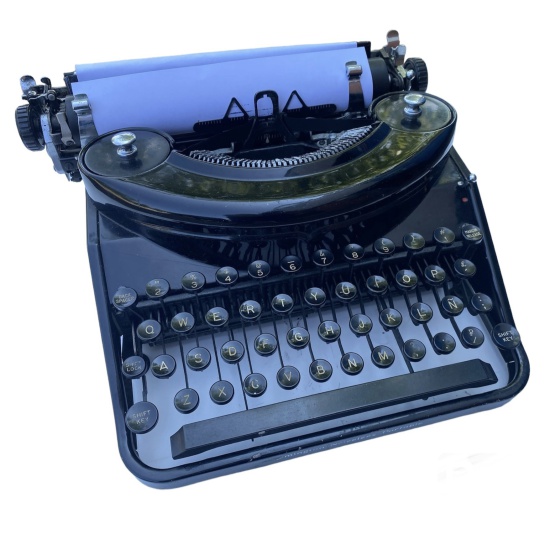 Picture of Vintage Technology Prop Store   Office Equipment   Typewriters   Remington Noiseless Portable Typewriter