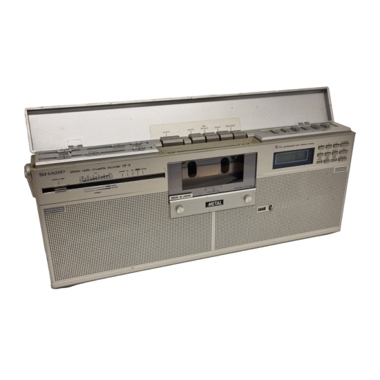 Picture of Vintage Technology Prop Store   Hi-Fi Props   Sharp GF-8 Cassette Recorder