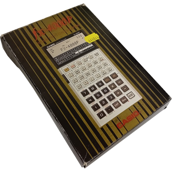 Picture of Vintage Technology Prop Store   Office Equipment   Calculators   Casio fx-4000P Scientific Calculator