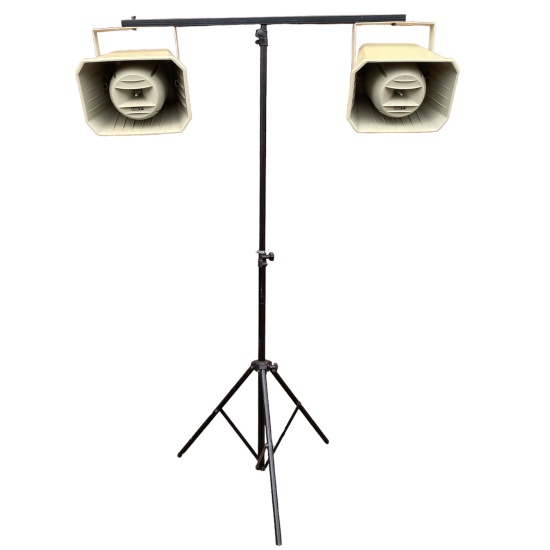 Picture of Vintage Speaker Stacks   Vintage Horn Speaker Stack