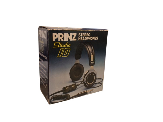 Picture of Vintage Technology Prop Store   Hi-Fi Props   Prinz stereo headphones studio 10