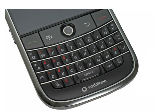 Image of Vintage Technology Prop Store   Office Equipment   Mobile Phone Props   BlackBerry 9000 Mobile Phone