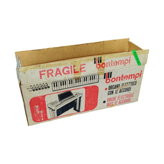 Image of Vintage Technology Prop Store   Retro Toys   Bontempi 12 Accordi - Kids Organ