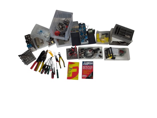 Picture of Vintage Technology Prop Store   Control Panels, Tools & Test Gear   Tech Desk Tools / Components 1